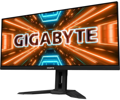 Monitor Gigabyte M34WQ czarny HDR KVM